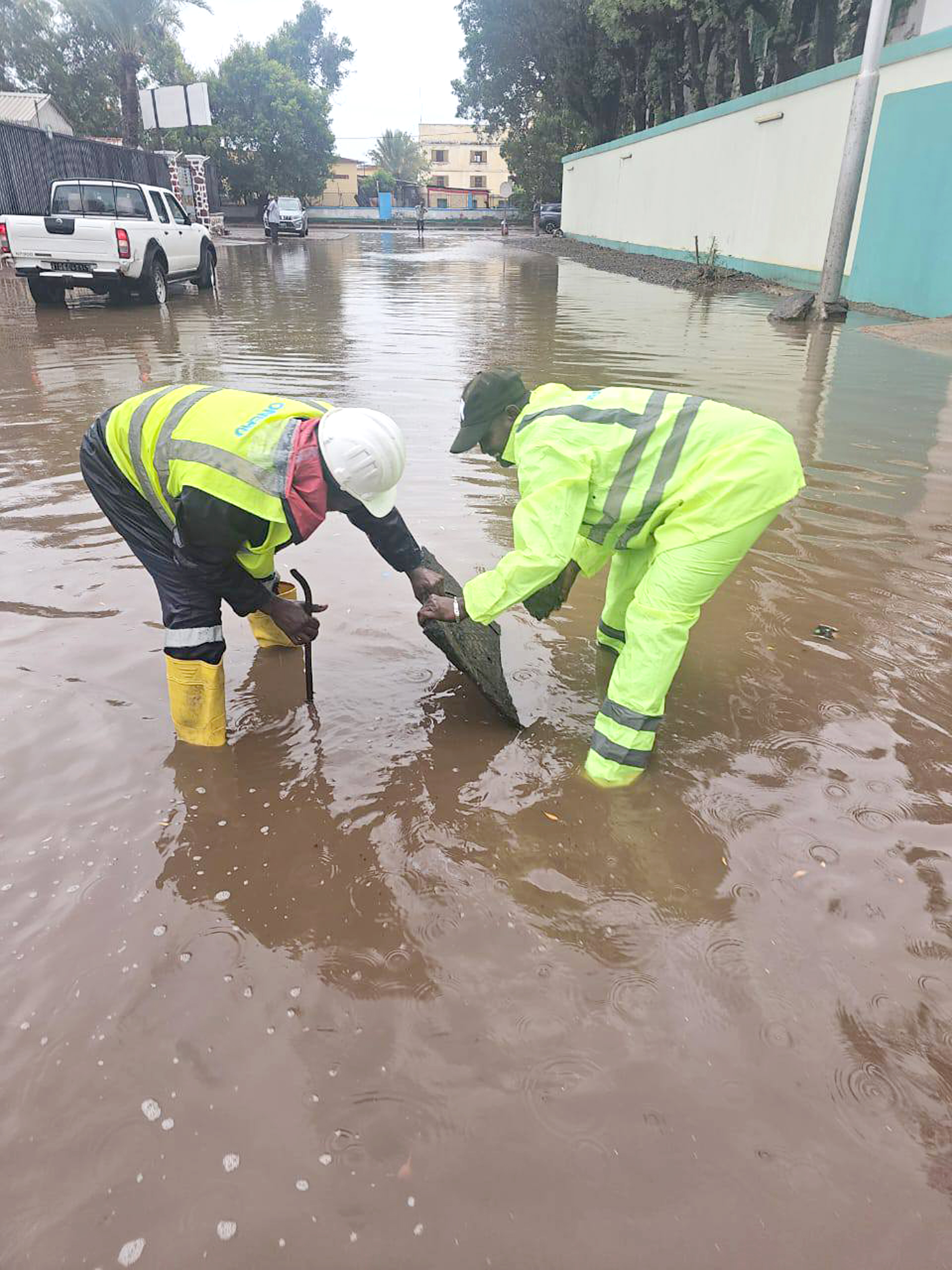 Djibouti-ville sous de fortes pluies dès l’aube