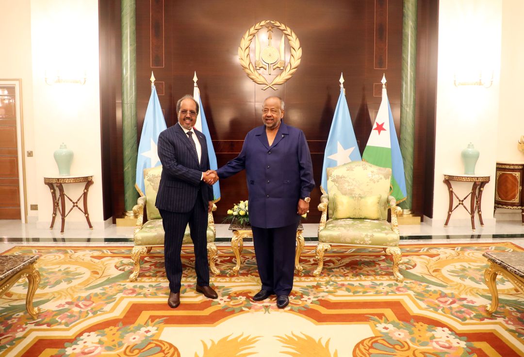 Entretien au sommet entre le Président Guelleh et son homologue somalien