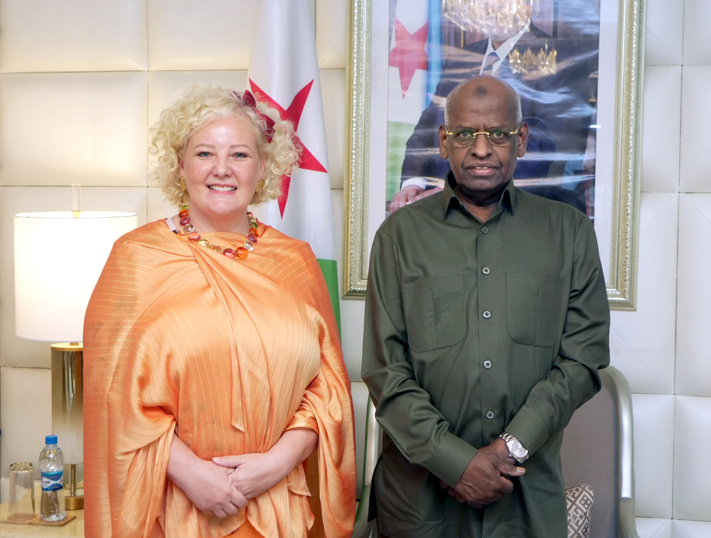 Primature : Visite d’adieu de Mme Beate Dastel, représentante de l’UNICEF à Djibouti