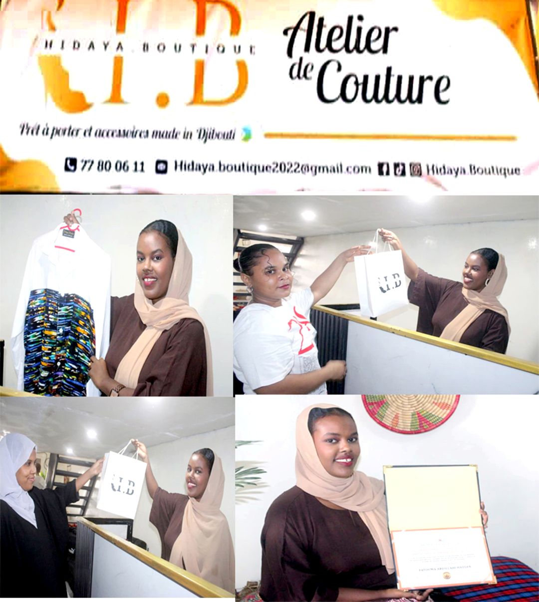 Fatouma Abdillahi Hassan : De l’énergie renouvelable à l’entrepreneuriat mode avec Hidaya.Boutique