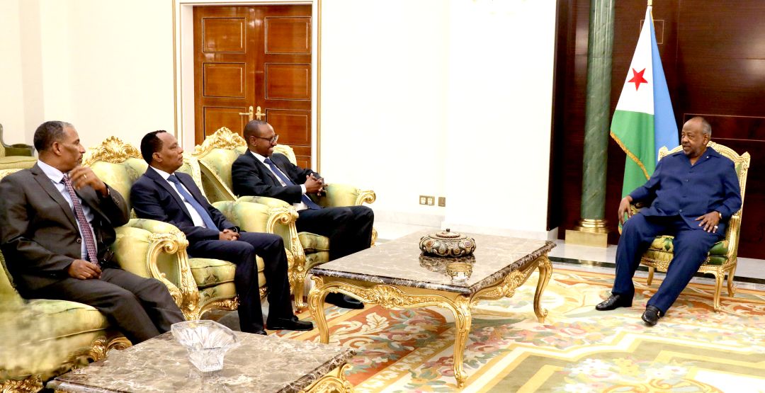 Le Chef de l’Etat reçoit le Vice-Président du Parti au pouvoir en Ethiopie