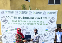 Remise d’ordinateurs portables aux universitaires de la région d’Obock