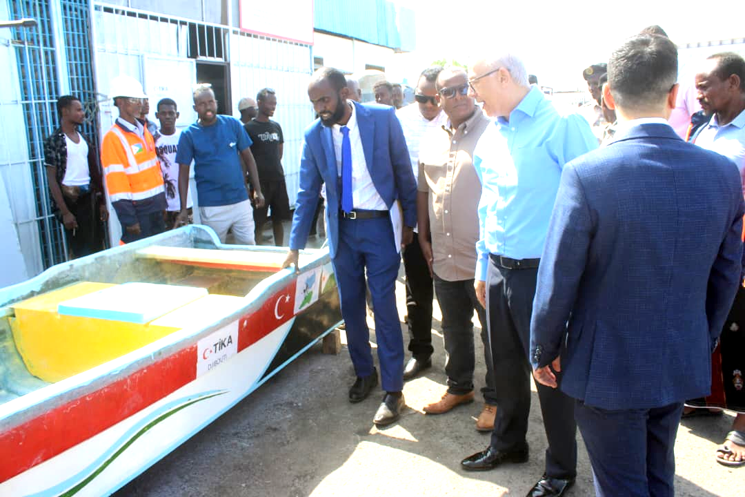 TİKA : mise en place d’un atelier local de fabrication de bateaux de pêche
