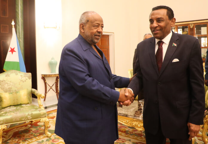 A LA UNE Le Président Guelleh reçoit le Premier Ministre soudanais (2)