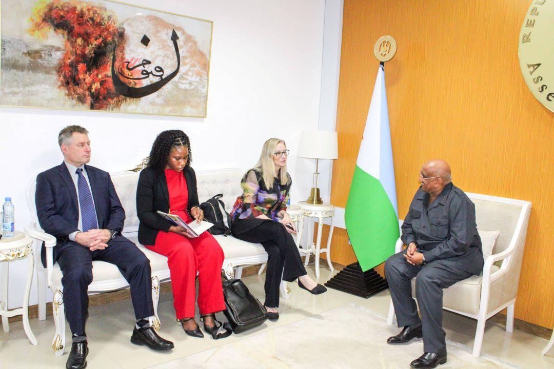 Assemblée nationale : audience avec l’Ambassadrice des États-Unis et une délégation d’experts en sûreté et sécurité