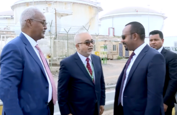 Le Premier ministre éthiopien en visite au Terminal pétrolier Horizon (1)