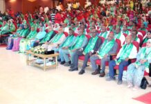 Le raz-de-marée féminin des professionnels du Ministère de la Communication consolide la candidature du Président de la République M. Ismail Omar Guelleh