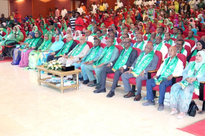 Le raz-de-marée féminin des professionnels du Ministère de la Communication consolide la candidature du Président de la République M Ismail Omar Guelleh (1)