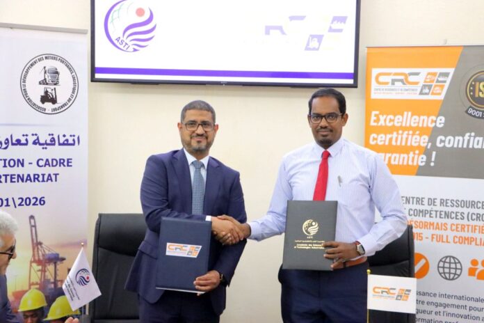 Partenariat de formation l’ASTI et le CRC signent une convention-cadre stratégique