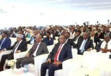Une délégation djiboutienne présente à l’investiture du président de la région nord-est de la Somalie