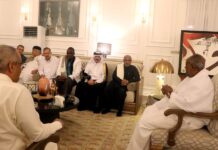 Le Président Guelleh s’entretient avec les Ambassadeurs des Pays arabes et musulmans accrédités auprès de Djibouti