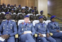 Le Président de l’Assemblée nationale reçoit les élèves officiers de la 3e année de l’AMIA d’Arta