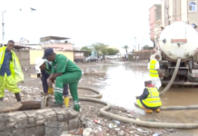 Djibouti sous la pluie : averses intermittentes et mobilisation rapide des services publics