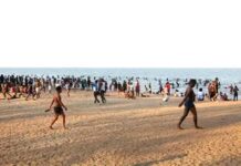 Canicule sur la capitale : les plages prises d’assaut par les habitants en quête de fraîcheur