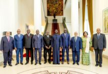 Diplomatie parlementaire francophone : Dileita Mohamed Dileita reçu par le Président sénégalais Bassirou Diomaye Faye