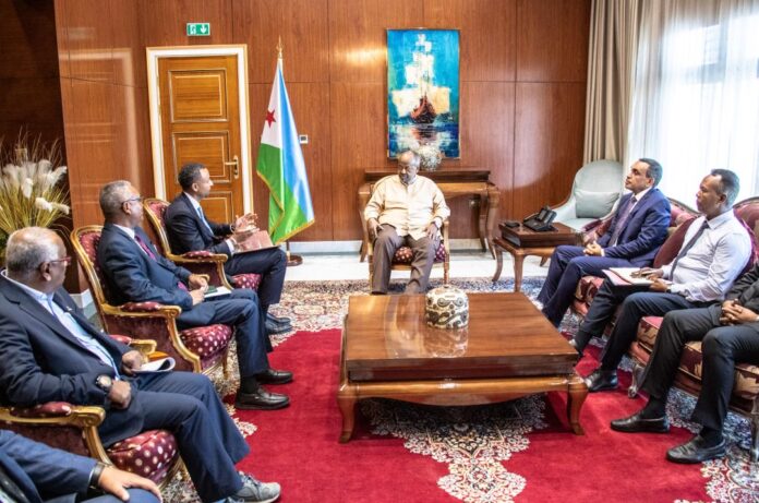 Le Président Guelleh reçoit le Président Directeur Général de l’Ethiopian