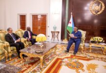 Le Président Guelleh reçoit un Emissaire de son homologue mauritanien