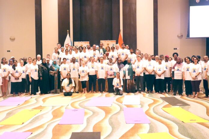 La Journée internationale du yoga célébrée à Djibouti sous le signe du bien-être et du vieillissement en bonne santé (2)