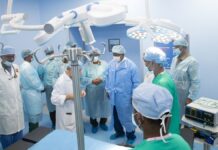 Le Président Guelleh procède à la mise en service officielle d’un département de chirurgie cardiaque au sein de l’Hôpital militaire de Djibouti