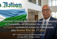 Vœux du Directeur Général du quotidien La Nation