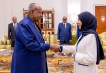 Le Président Guelleh reçoit la Ministre yéménite des Affaires étrangères