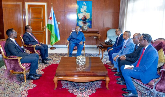 Le Président Guelleh reçoit le Maire de la ville de Mogadiscio (2)