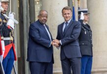 Le Président Guelleh reçu à l’Élysée par le Président Emmanuel Macron