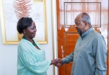 Le Président Guelleh reçoit en audience la Secrétaire Générale de l’OIF