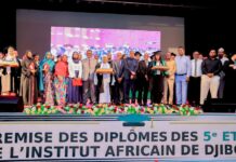 Institut Africain de Djibouti : une décennie de formation célébrée avec les nouveaux diplômés